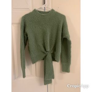 Goodnight macaroon fuzzy sweater